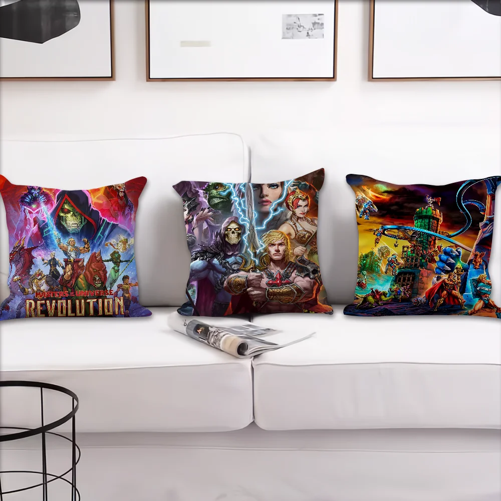 He-Man And The Masters Of The Universe cover Living Room Headboard Bedroom Office Cushion Cushion Sofa Nap Time Pillow Case