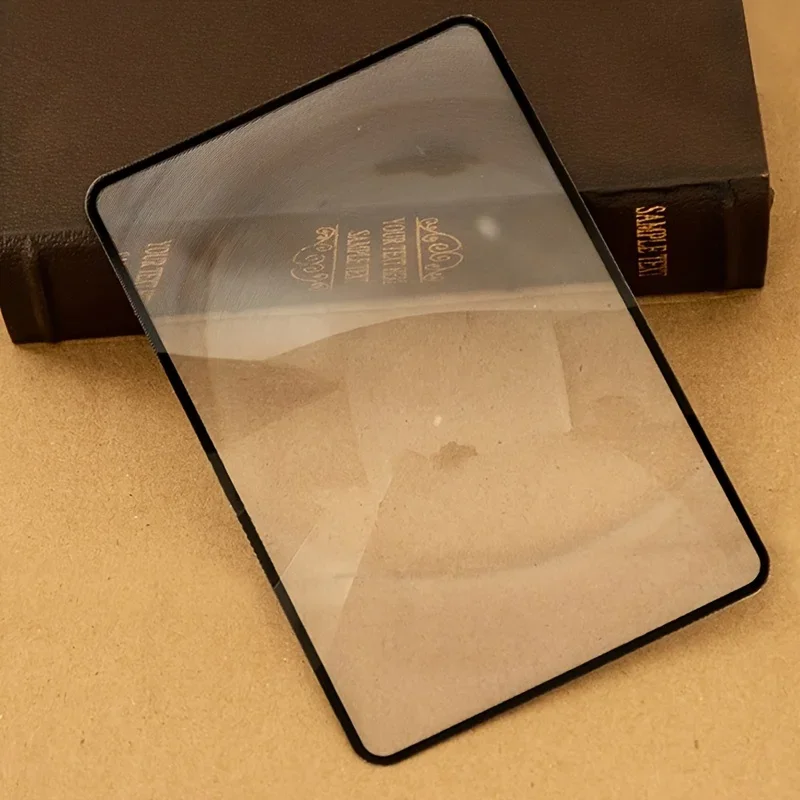 Full Page Large Sheet Magnifier Magnifying Glass Reading Aid Glass Page Magnifying Lens Reading Magnifier view 6