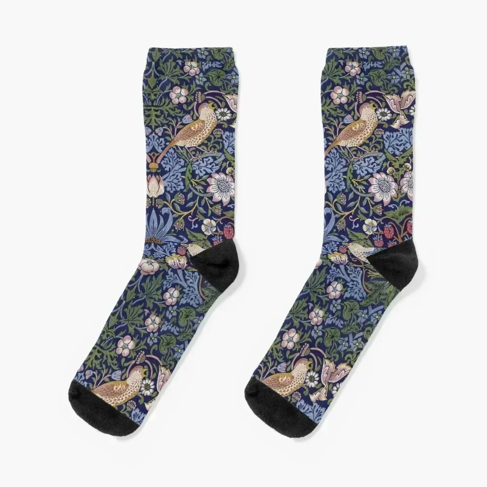 William Morris Strawberry Thief Design 1883 Socks winter gifts christmas stocking Socks Men's Women's