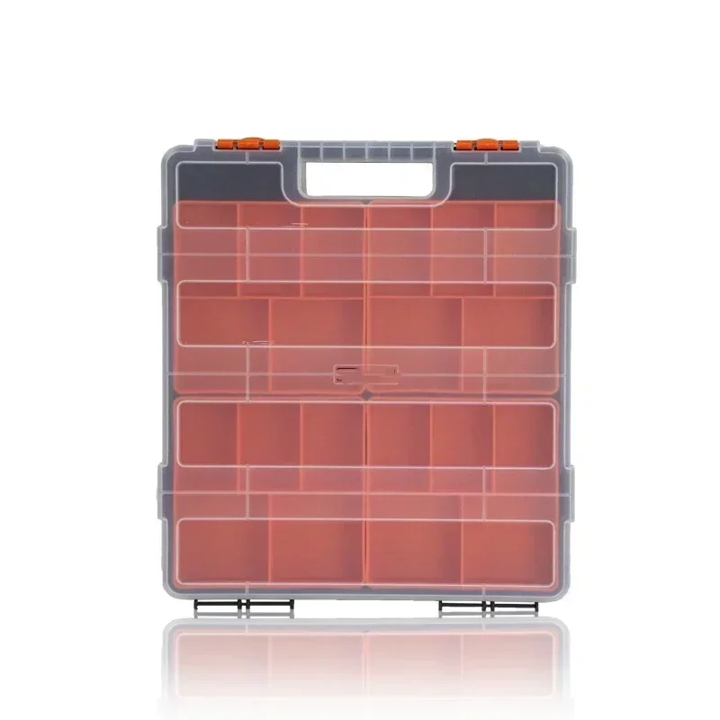 

Classification Parts Storage Multi-grid Tool Organizer Box Box Organizer Hardware Plastic Toolbox Box Double-layers Screw