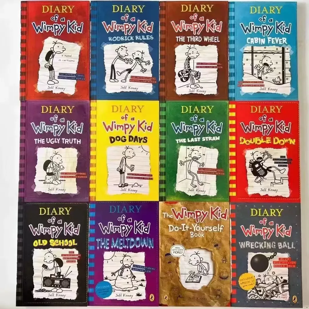 

16Books Diary of A Wimpy Kid Books1-16 Diary of A Wimpy Kid Books1-16