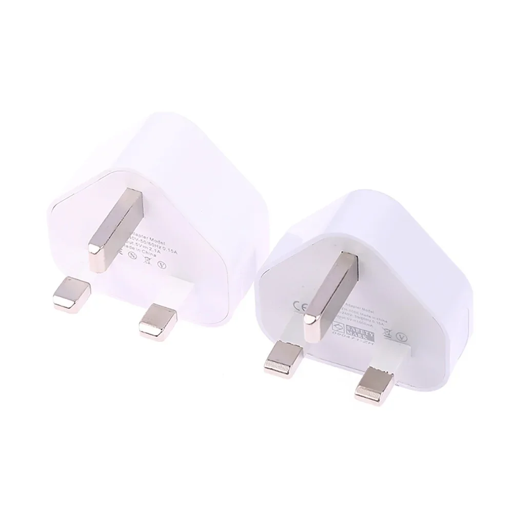 Universal UK Plug Socket 3 Pin Wall Charger High Quality 1/2 USB Ports Charging Electrical Socket Power Adapter For Home Office