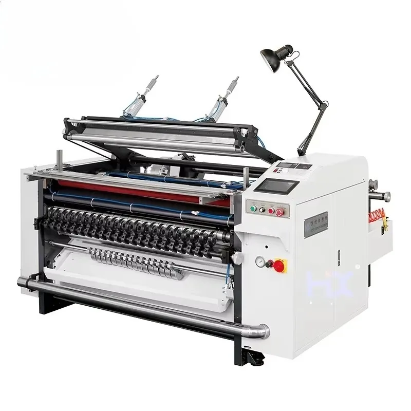 Customized Automatic Jumbo Paper Roll Slitter Rewinder Thermal Paper Slitting Machine with PLC Components CE Certified