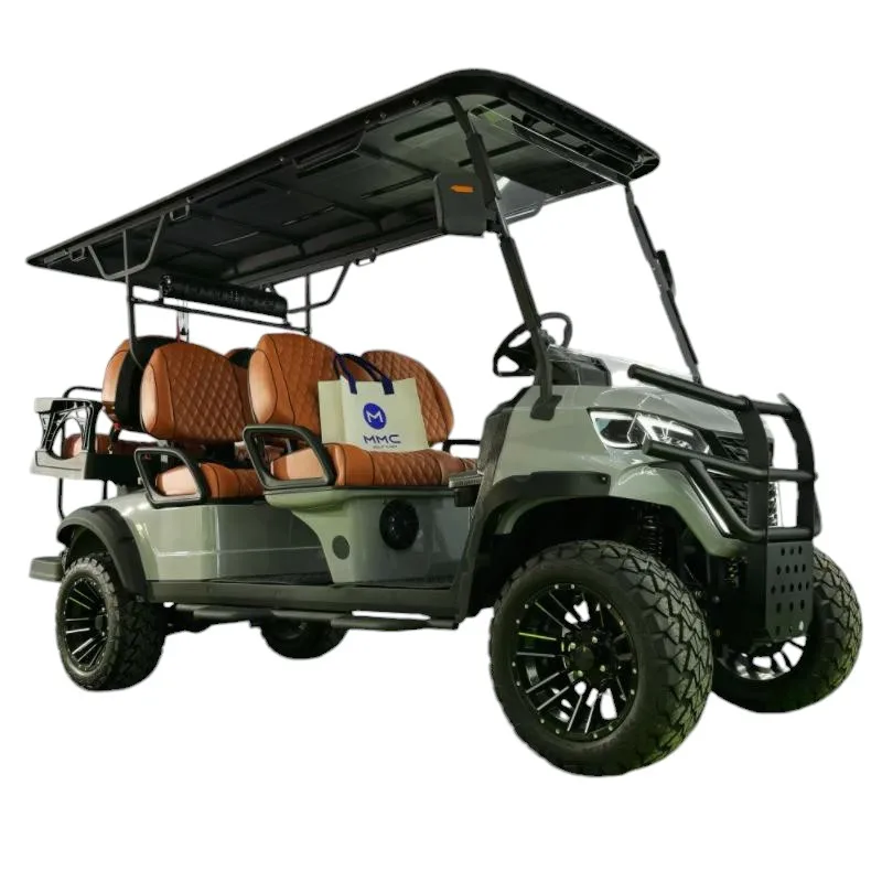 Hot Sale Wholesale MMC 48/60V 5KW AC Motor Four Enclosed Off Road 6 8 Seater Electric Golf Carts