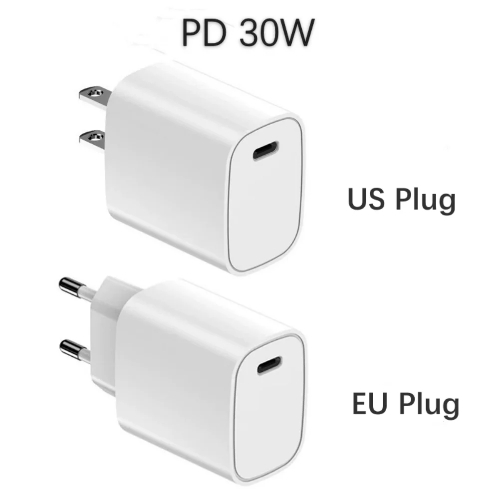 PD 30W Fast Charger For Apple iPhone 14 11 12 13 15 16 Pro Max Fast Charging Cable For iPhone 16 Plus Charger Phone Accessories