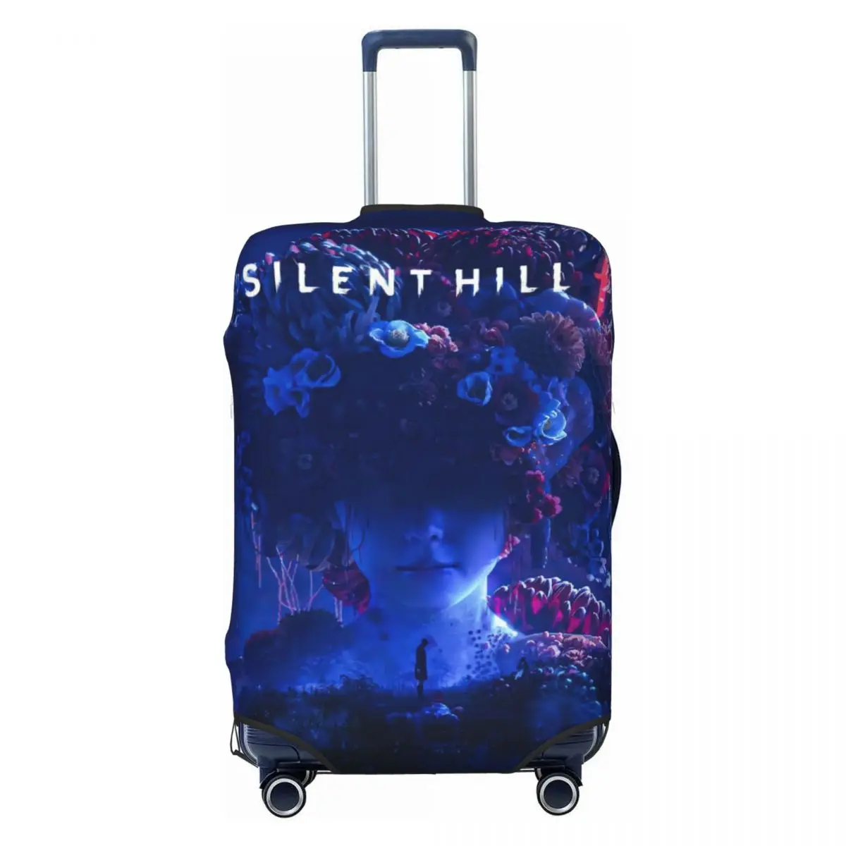 Silent Hill F Poster Suitcase Cover Holiday Strectch Luggage Case Business Protection