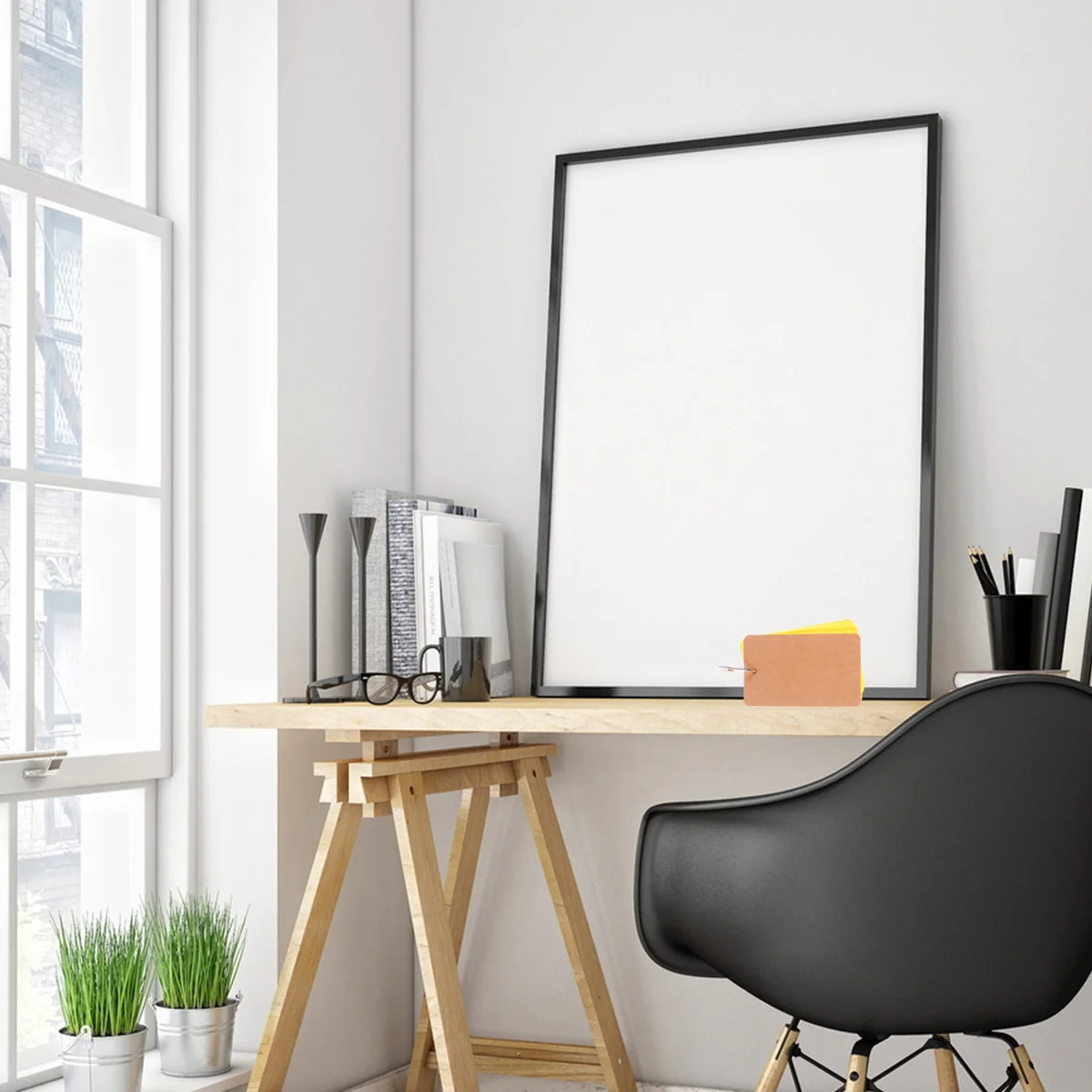 3pcs Memo Note Pad Single Hole Punch Metal Ring Portable Mini Notebook For School Office Yellow Paper Memo Pad Pocket Notepad