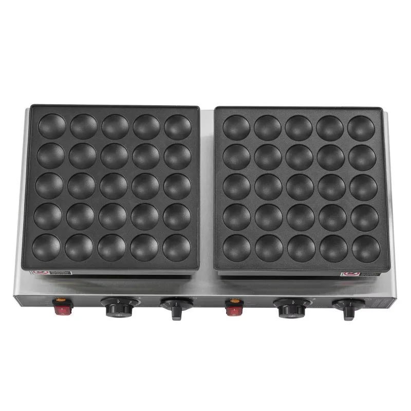 Mini Pancake Machine Non-stick Stainless Steel Causeway Burner, Commercial