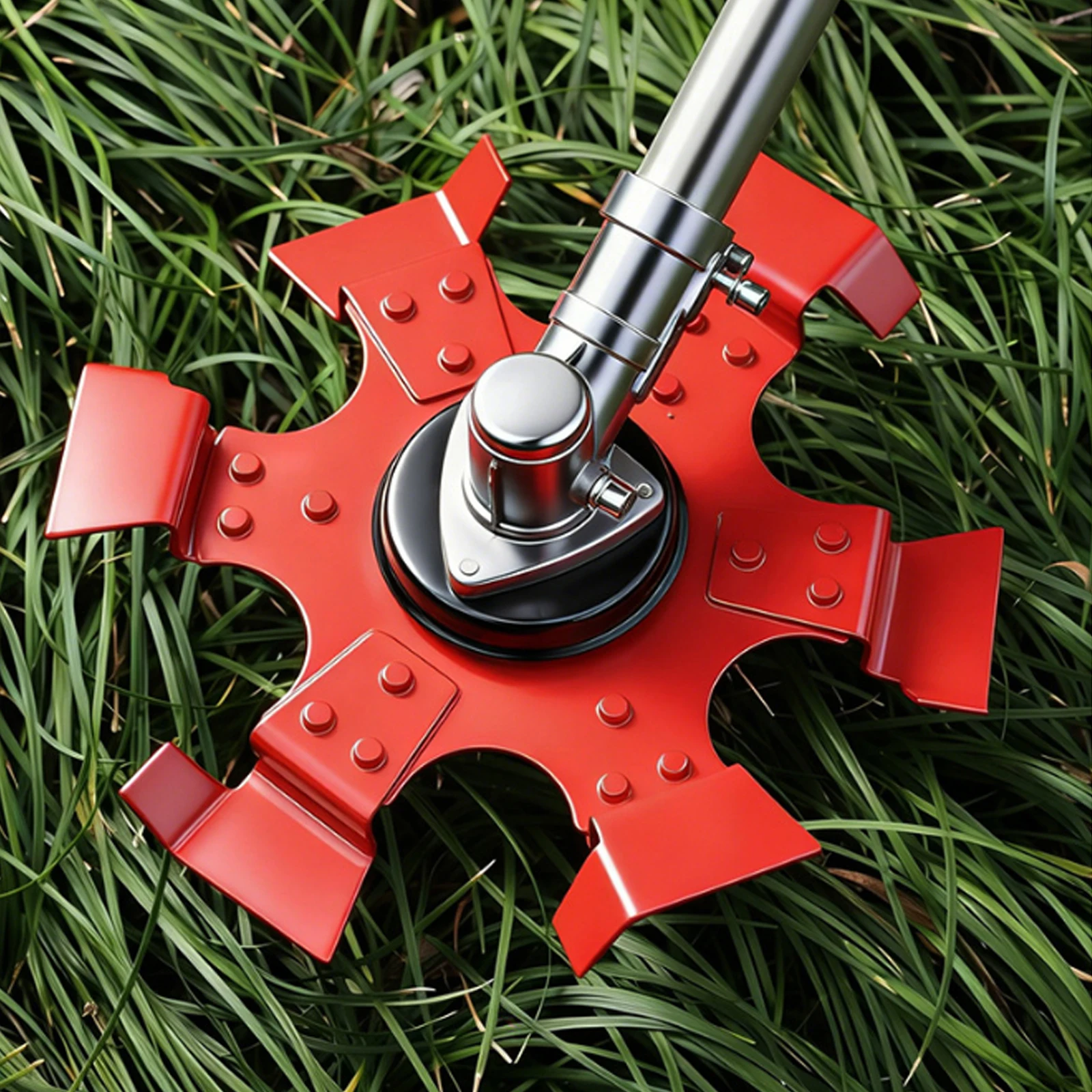 Lawn Mower Trimmer Head Reusable Soil Loosening Wheels Small Trenching Wheel Blade for Weeding Deep Plowing Loosening Soil