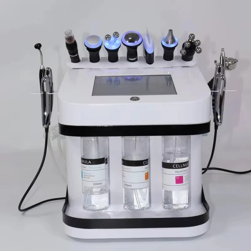 New benchtop Black Pearl 10-in-1 multi-functional skin management integrated instrument cleaning micro-grinding machine