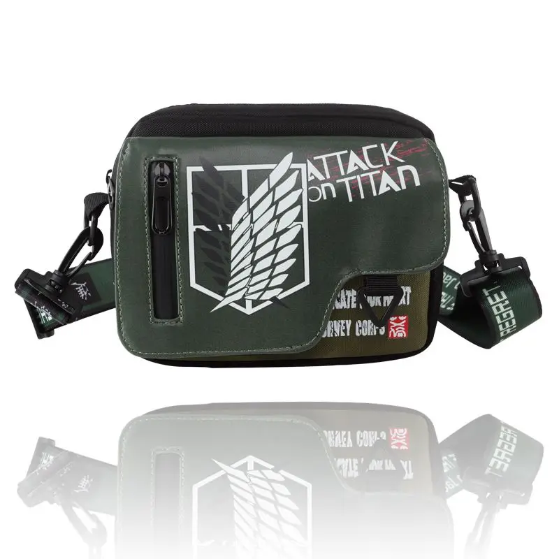 Torba na ramię/listonoszka One Piece Cartoon Anime Ghost Slayer Blade You Bean Free Wings Naruto Oxford Cloth Casual Bag