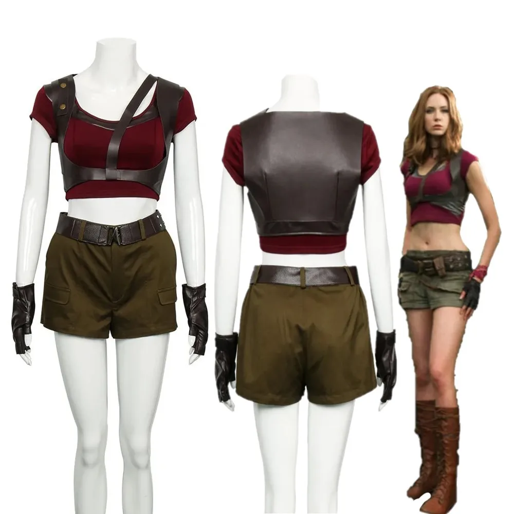 

Movie Jumanji: Welcome to the Jungle Cosplay Martha Costume Halloween Christmas Game Cosplay Adult Women Costume Uniform