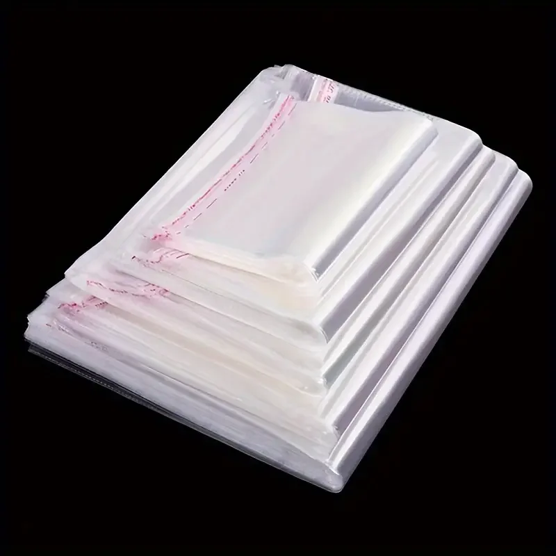 Opp Bag Self-Adhesive Bag Clothing Shirt Packaging Self-Adhesive Bag Transparent Plastic Ziplock Bag