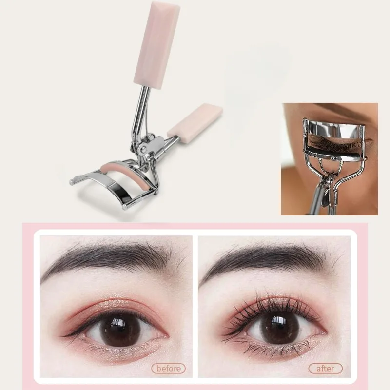 1 2 3 Pcs Eyelash Curler Set Stainless Steel Eyelash Comb Curling and Shaping Tool Eyelash Separator Tweezers Makeup Accessories