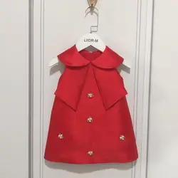 Vestido de renda elegante infantil, vestido de noite luxuoso, festa de aniversário infantil, vestidos de batismo infantil, festa boutique, 2024