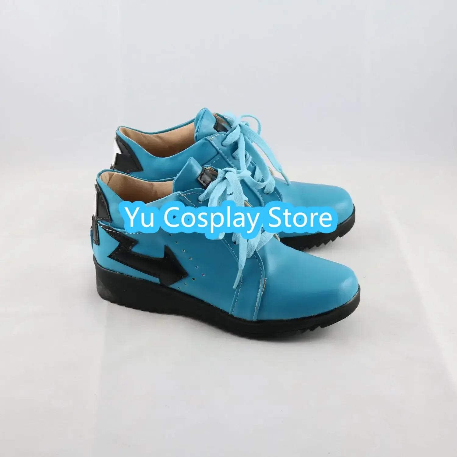 Inkling Girl Neon Pink Cosplay Shoes Anime Cosplay Prop PU Leather Shoes Halloween Carnival Boots Custom Made