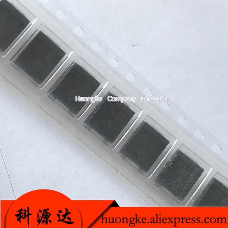 20PCS/LOT SS36-E3 / 57T Silkscreen S6 SMC DO-214AB  INSTOCK