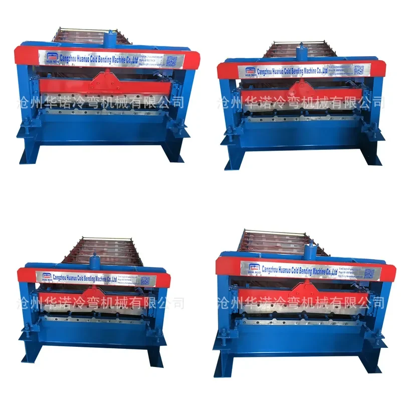 Deposit-Tile press 840-900 Double layer tile press machinery and equipment Various specifications Color steel forming machine