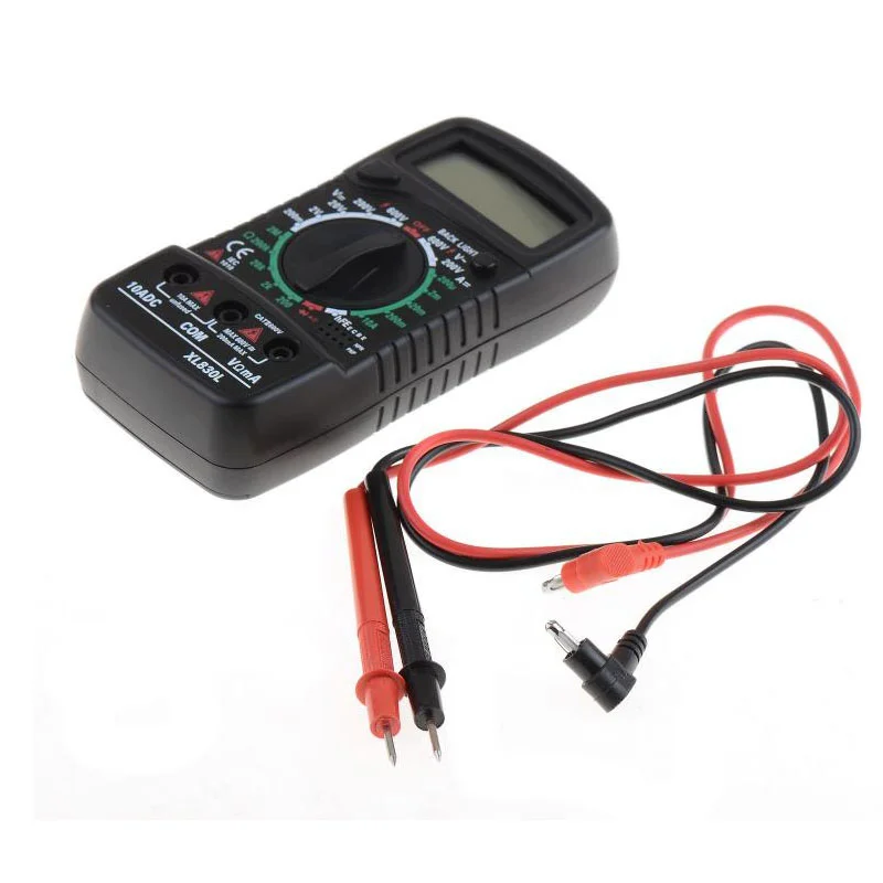 Imagem -04 - Multímetro Elétrico Digital Portátil Luz de Fundo Amperímetro Voltímetro Ohm Tester Handheld Lcd ac dc Mastech