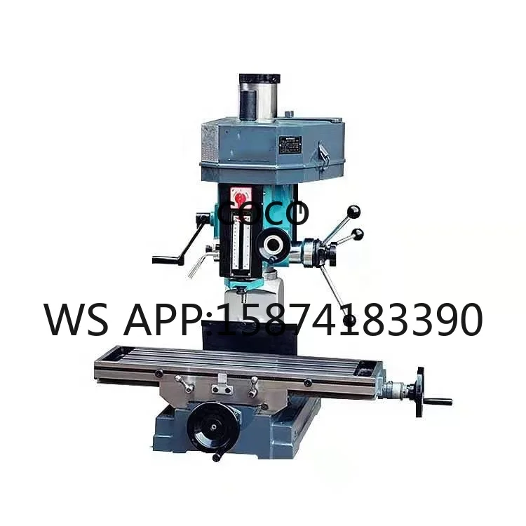 High Precision Vertical Drilling Milling Machine Variable Speed Gear Head 220V