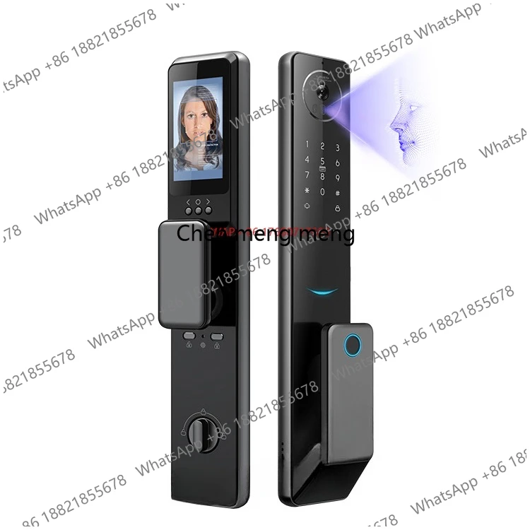 

Security Residential Electronic Fingerprint Digital Password 3d Face Recognition Automatic Smart Door Lock