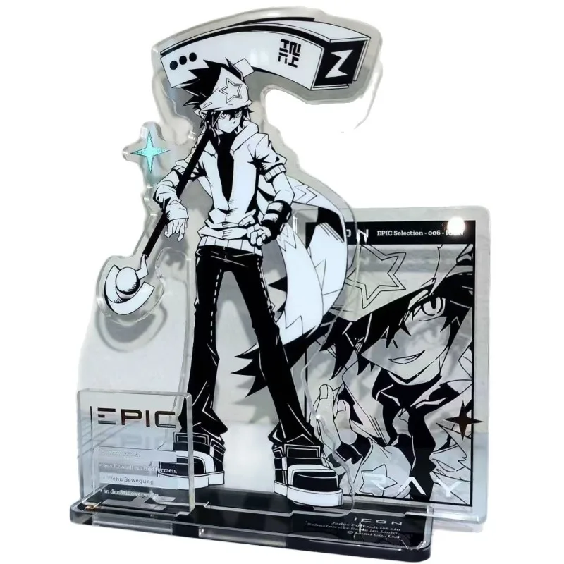 Hot Anime AOTU World Character Plaque Palos Lei Shi Acrylic Ornament Stand Model Table Decor Desktop Keychain Collect Gift 10cm