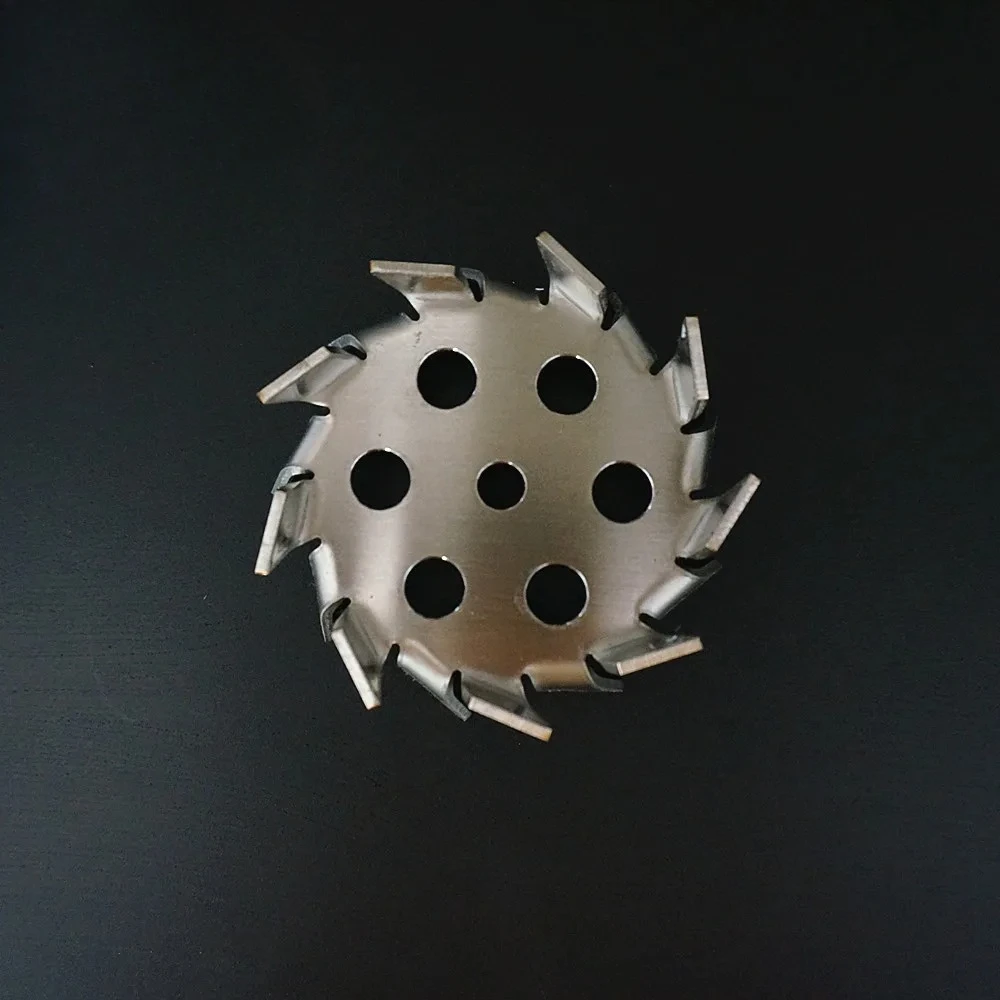 1pc 50mm-250mm Lab Stainless Steel Saw Tooth Type Stirrer Dispersion Disk  with Diversion Hole