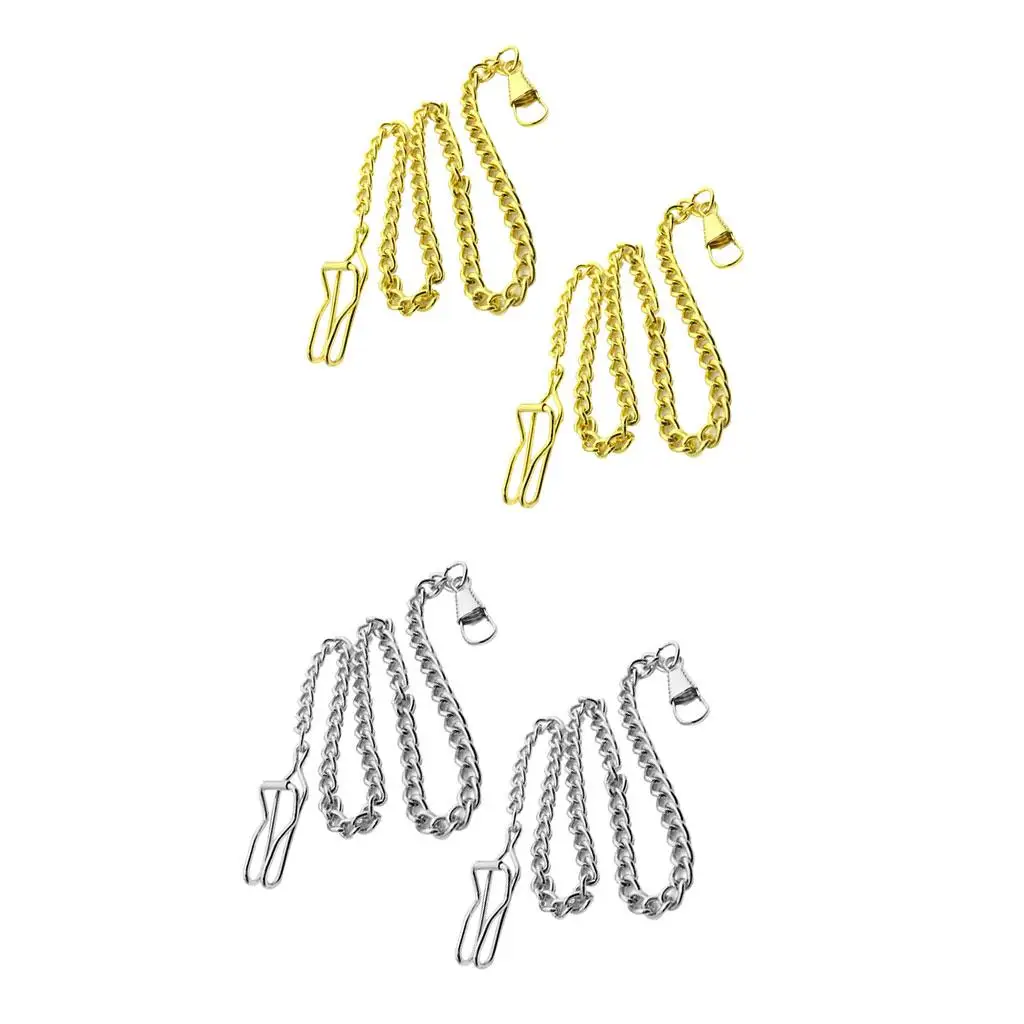 الرجعية سبيكة ساعة الجيب حامل قلادة سهلة الاستخدام قلادة سلسلة ساعات للهدايا مجموعة خمر