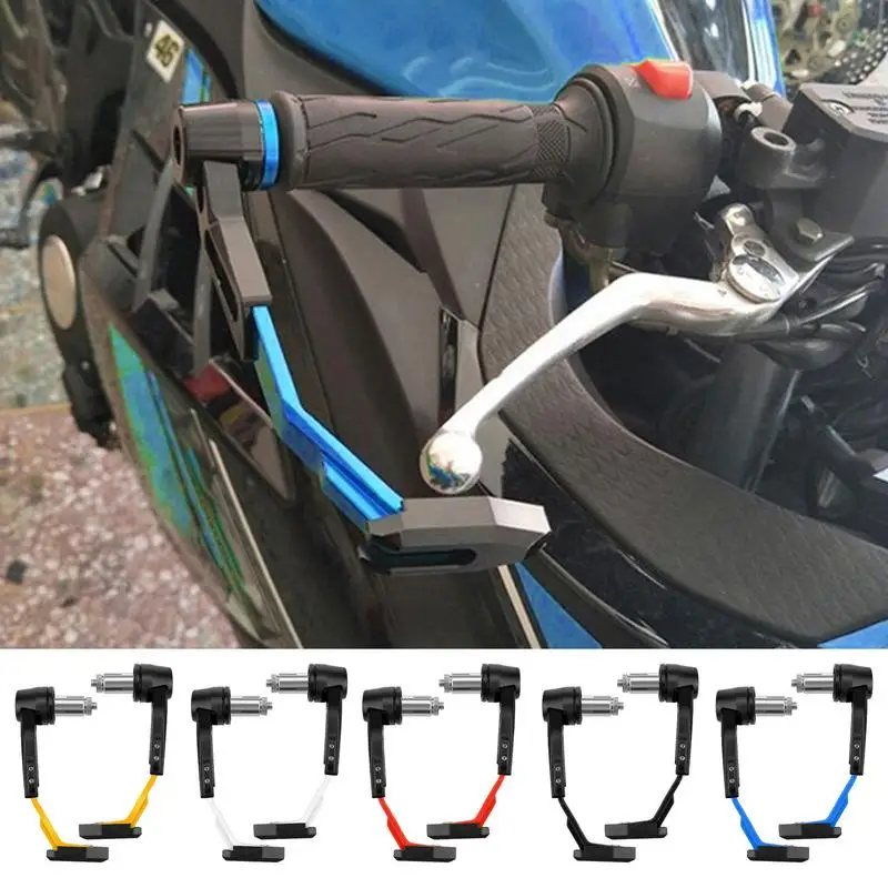 Motorcycle Handlebar Protector Aluminum Clutch Brake Handlebar Protector Brake Clutch Lever Guard Handlebar Protectors Falling