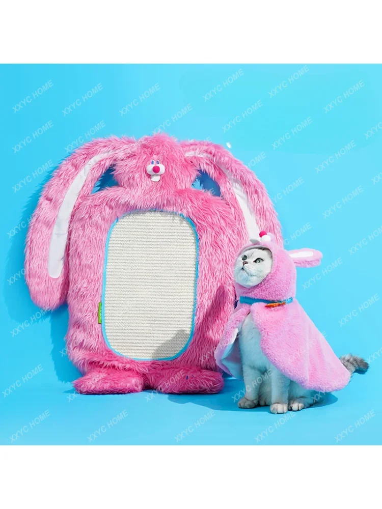 Zeze Rabbit Meimei New Spring CatCarpet Pet Soft Mat Warm Dog  Grinding Claw Scratch-Resistant Cat Scratching