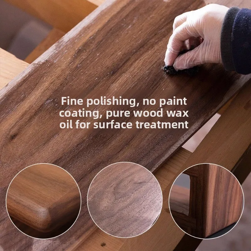 Recommend Black Walnut Color Computer Monitor Elevated Shelf Office Desktop Rack Rubber Wood Base Protects Cervical Vertebra