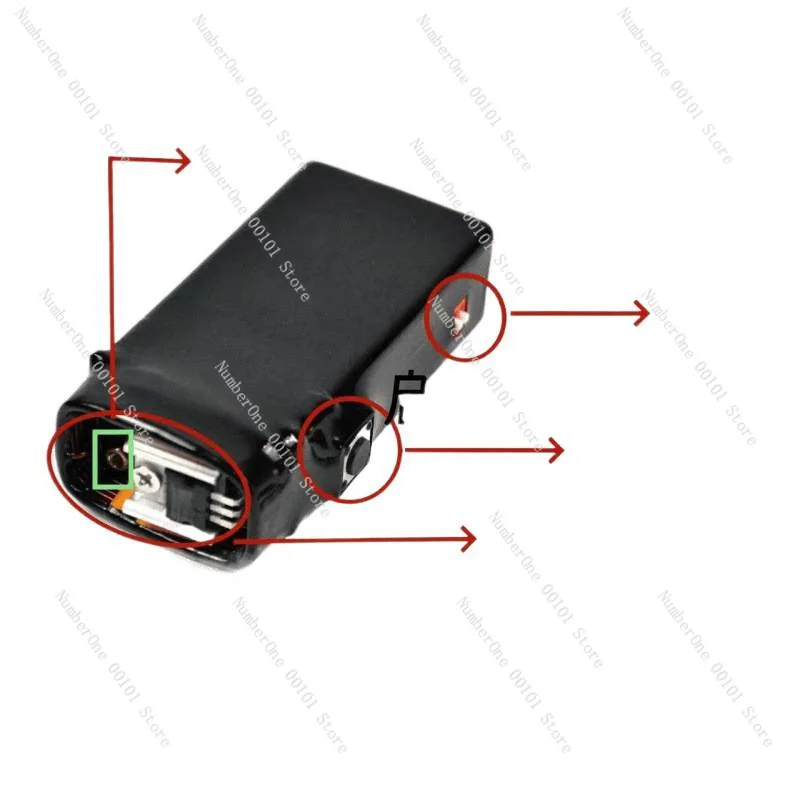 Coil Detector Electromagnetic Pulse Small Black Box Fingerprint Access Control Detector Tester