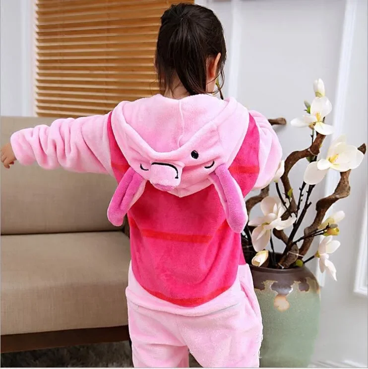 Piglet Kigurumi Onesies Pijama Animal Pig Pajamas Unisex Adults Flannel Hooded Jumpsuits Sleepwear Anime Party Cosplay