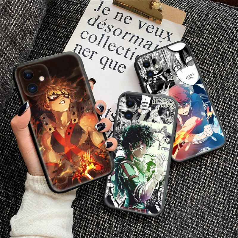 My Hero Academia Anime Custom Soft Case for Samsung A03 A50 A51 A52 A53 A6 A7 A8 A9 A70 A71 A72 A73 A81 A82 A91 M20 M30 M51