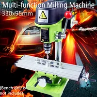 Mini Precision Multi-function Milling Machine Bench Drill Vise Fixture Work Table Woodworking Multi-function Wood Milling Cutter