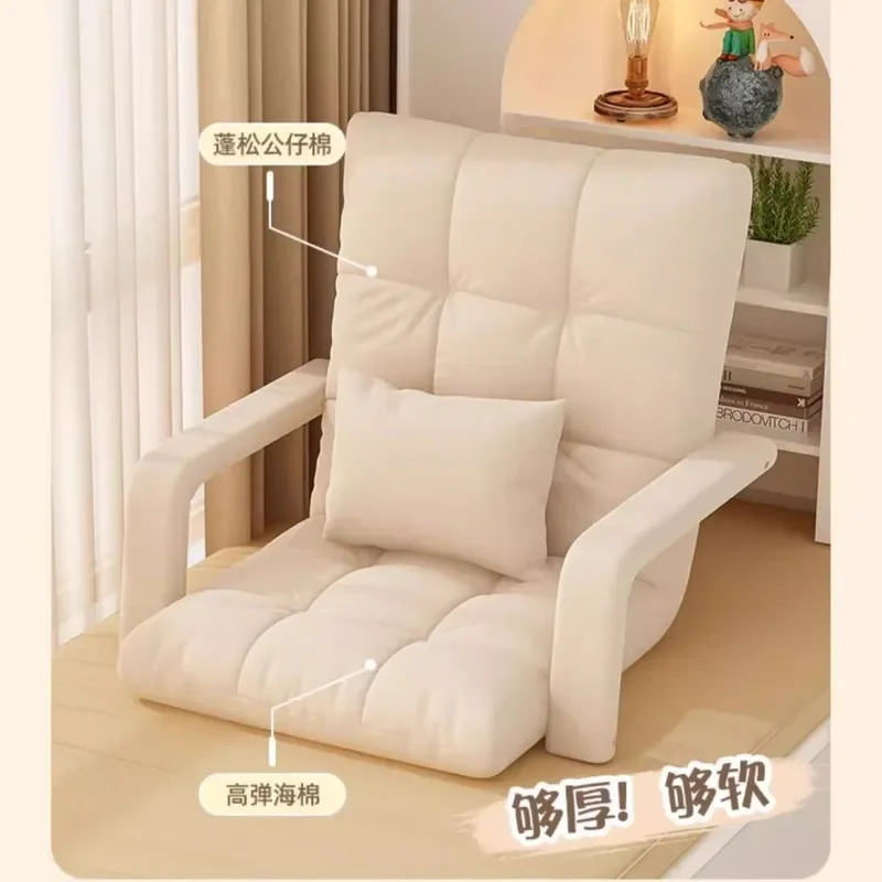 Bay Window Folding Sofa Balcony Single Person Lie Down Sit with Backrest Seat Student Lazy Sofa Tatami