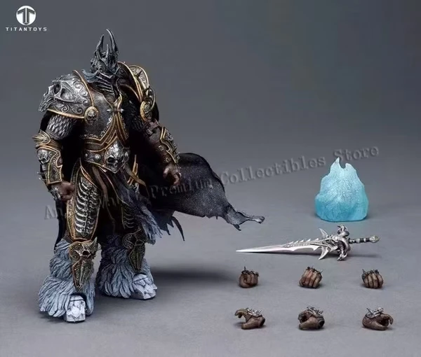 【en-stock】titan-toys-1-12-arthas-prince-dead-king-frost-knight-figura-de-accion-modelo-de-anime-muneco-articulado-coleccionable-regalo