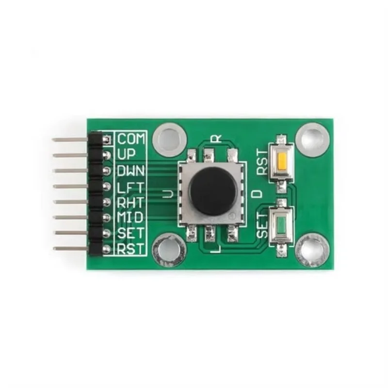 5D Joystick Five-Way Navigation Button Module with Independent Keyboard Switch Microcontroller for Electronics