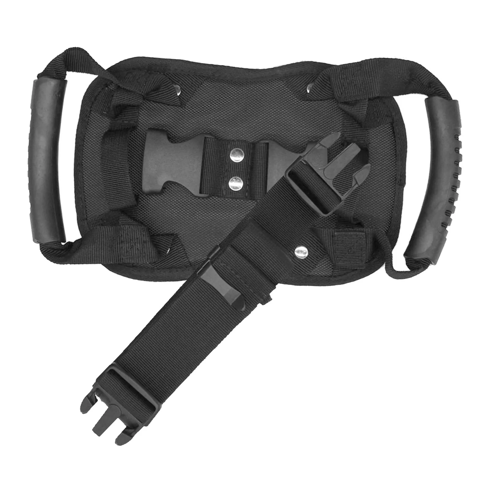 Sabuk Pengaman Penumpang Kursi Belakang Sepeda Motor dengan Jaring 3D yang Bernapas dan Dukungan Papan PP yang Dapat Disesuaikan untuk Berkendara Motor