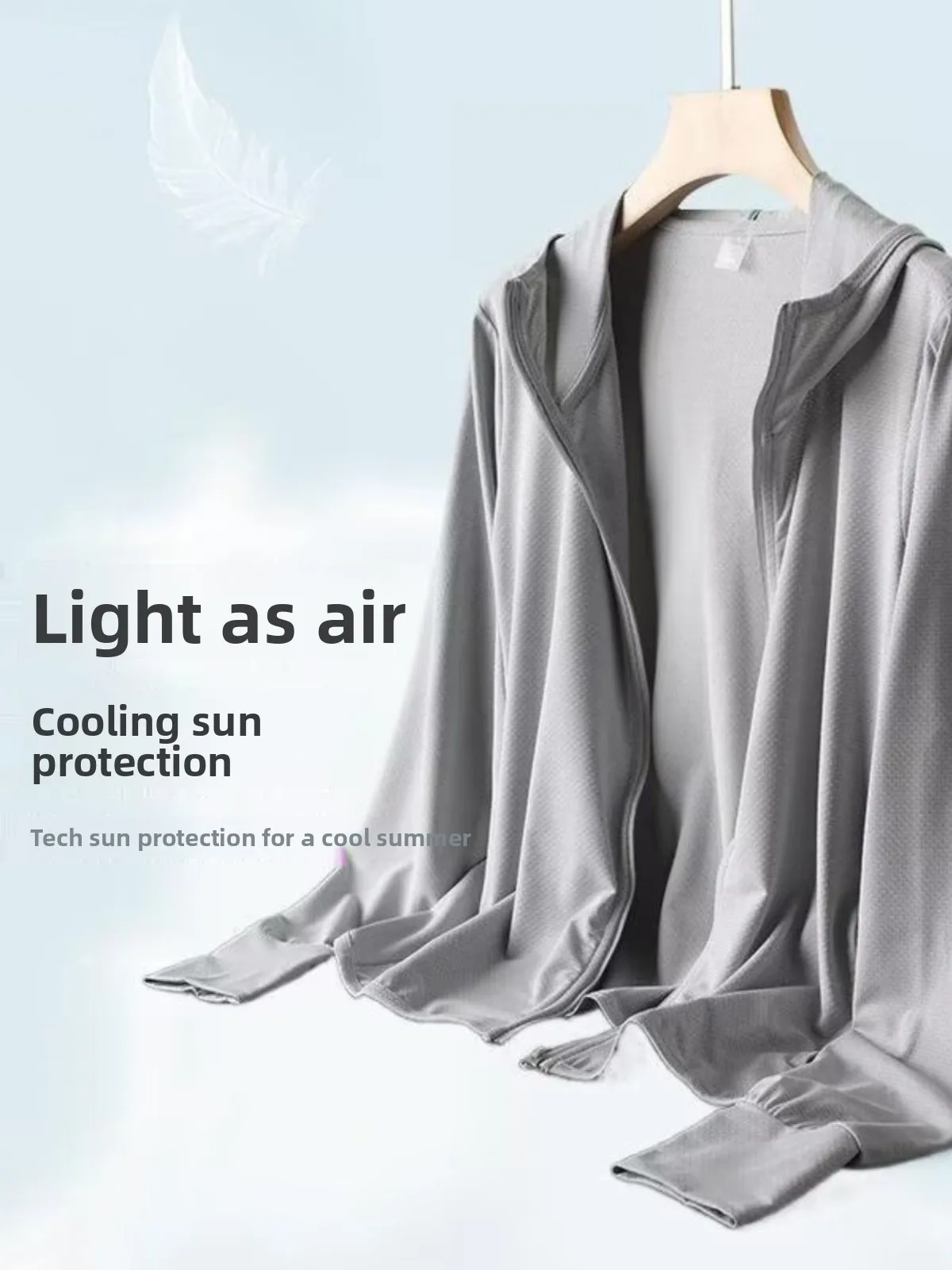 Ice Silk UV Protection Clothing Men Women Lightweight Breathable Summer Outdoor Fishing Jacket Trendy City Outdoor Gear