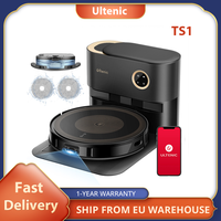 Ultenic TS1 Robot Vacuum Cleaner with Self Emptying Station, Dual-Spin Mopping, 3000Pa Suction, Carpet Boost, App/Voice Control