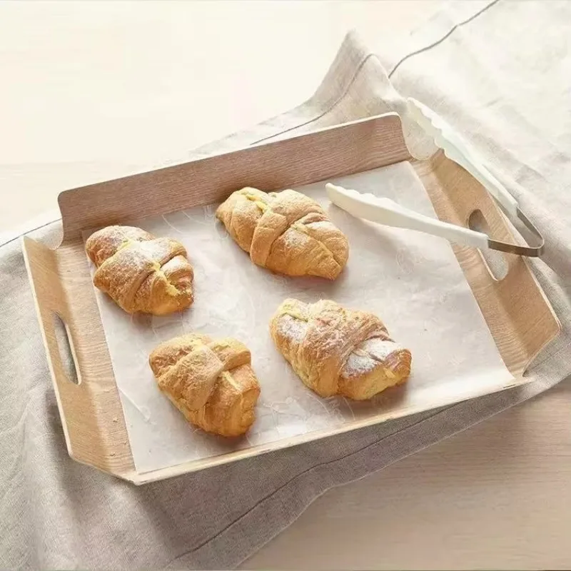 Eco-friendly French bread tray MDF material for bakery