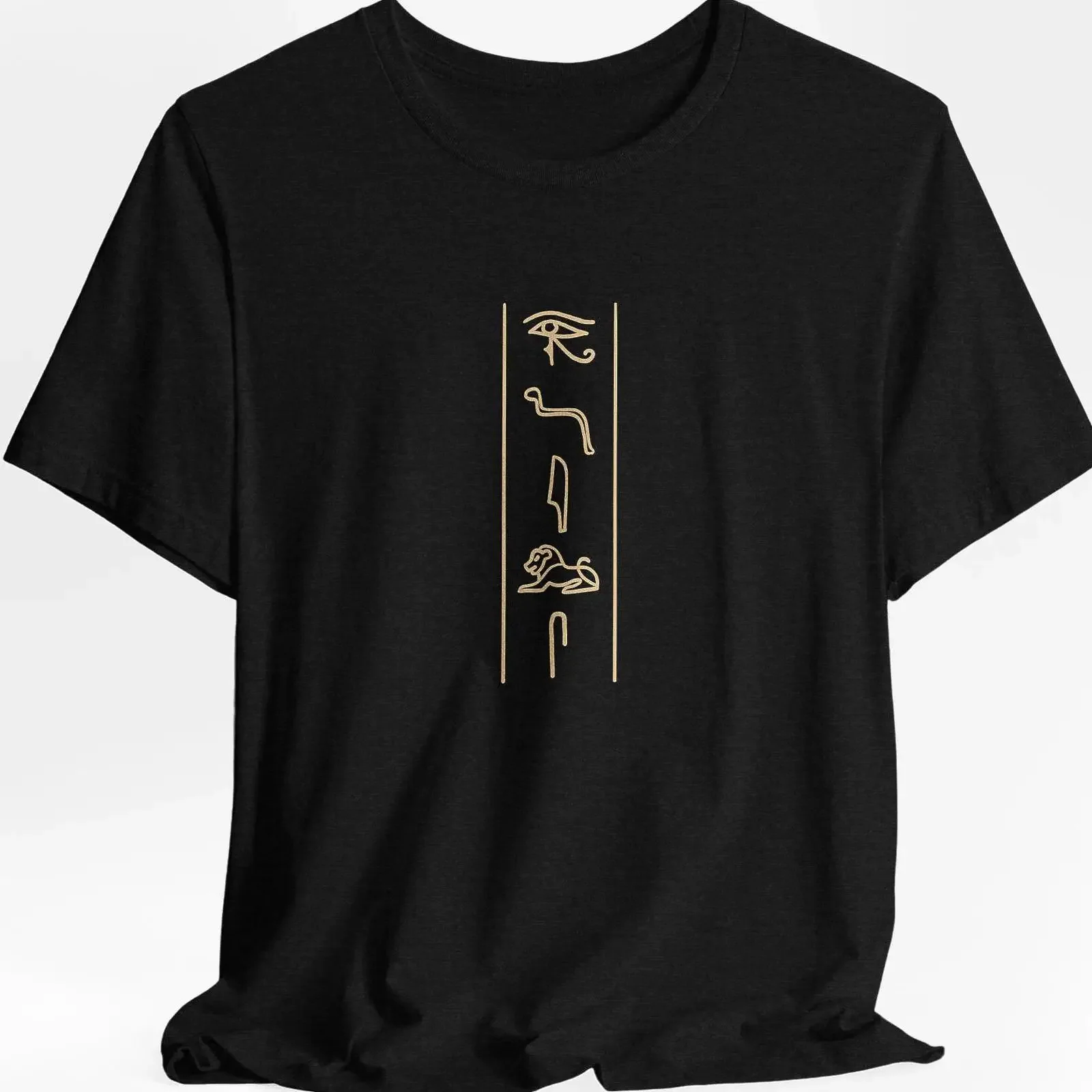 Personalized Egyptian Hieroglyphic Name T Shirt Eye of Horus Ancient Symbol Spiritual Unique for Egypt Lovers vintage Washed