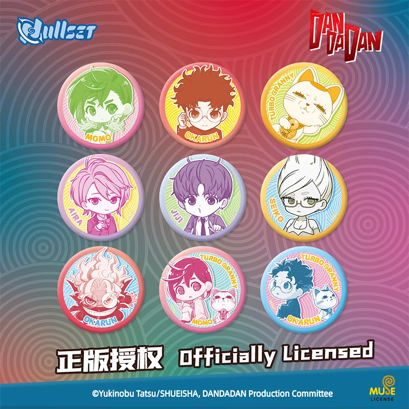 

Новый Dandadan Koshiore Baba Party Q Series Значок Бар Просо Аниме Периферийные устройства Turbo Granny Аниме Слепая коробка