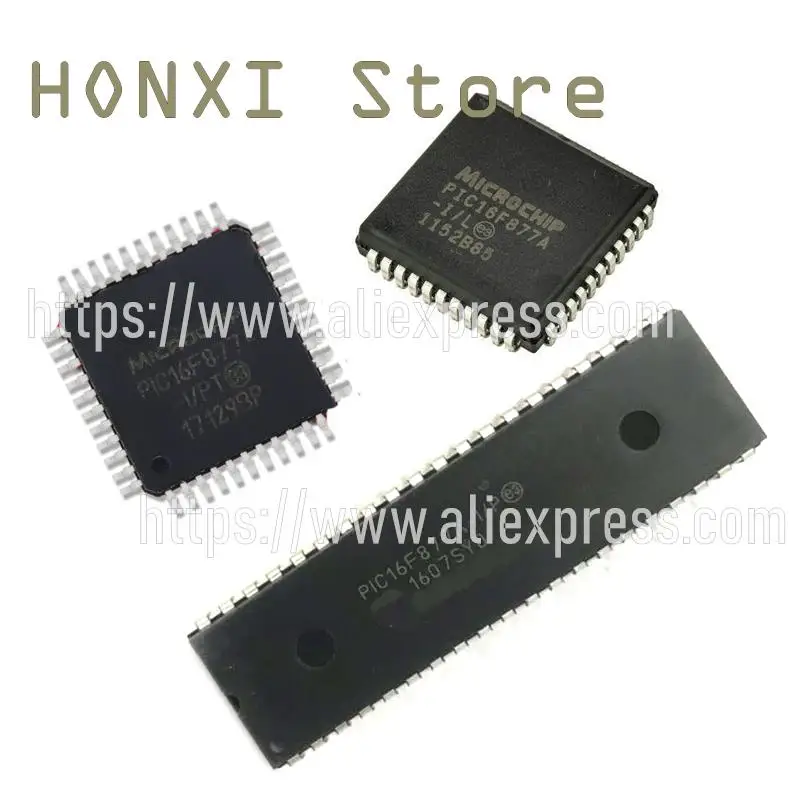 1PCS PIC16F877A-I/P PIC16F877A-I/PT PIC16F877A-I/L  DIP40 LQFP44 PLCC44  Microcontroller chip