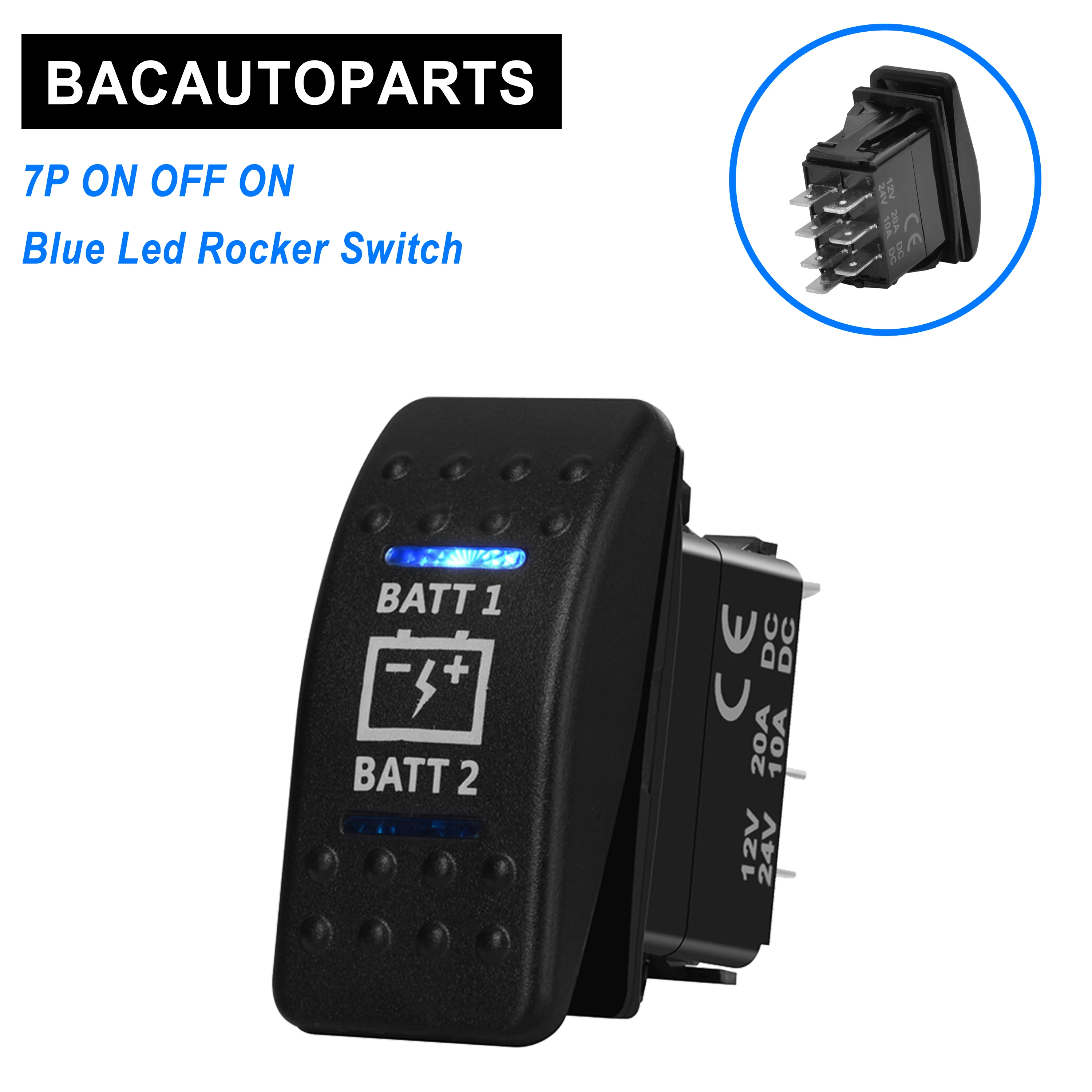 12V/24V Blue Led Ba…