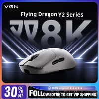 VGN Flying Dragon Y2 Series Mouse Tri-mode PAW3395/3950 Double 8k 41g Ultra-lightweight Y2 Pro/Ultra Gamer Customized Mice