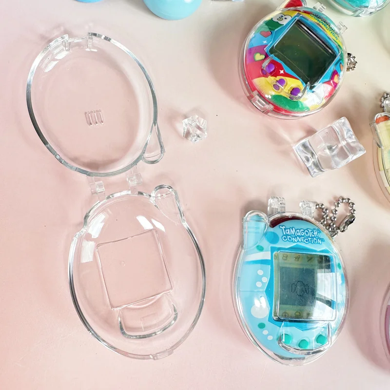 حافظة واقية فقط لـ Tamagotchi Connection V3 صندوق تخزين ذو غلاف صلب شفاف مقاوم للغبار ديكور ألعاب أطفال #2