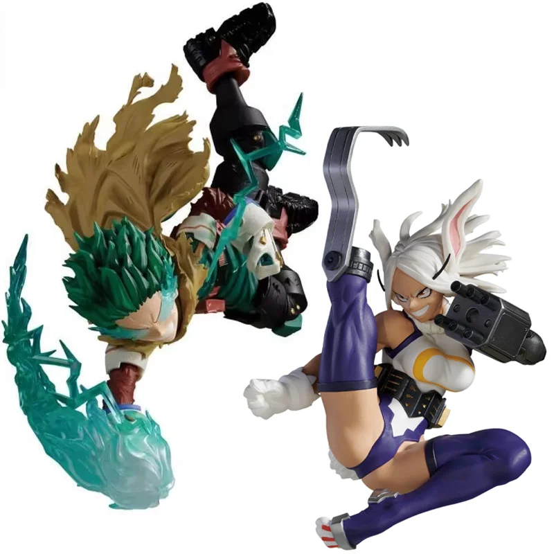 

Подлинная Bandai Namco Banpresto My Hero Academia The Amazing Heroes Plus Izuku Midoriya III Mirko, оригинальная аниме-фигурка, модель игрушки