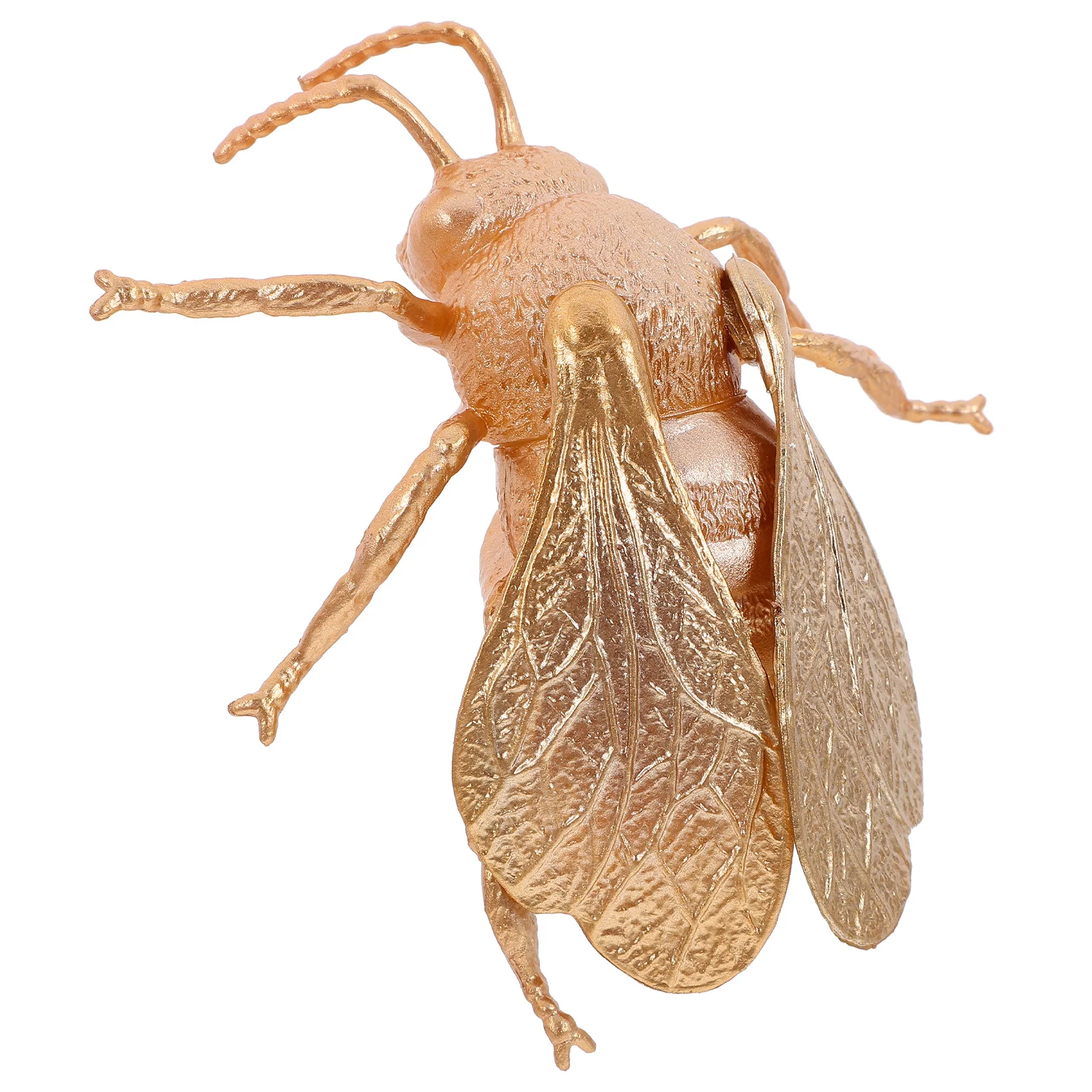 

Artificial Bee Figurines Pvc Fake Cicada Figure Simulation Insect Statue Small Animal Sculpture Decorative Tea Pet For